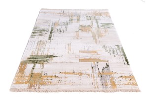 Dywan akrylowy Experience Marmur kremowo-zielony 160 cm x 230 cm