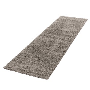 Dywan shaggy Beżowy 80 cm x 250 cm