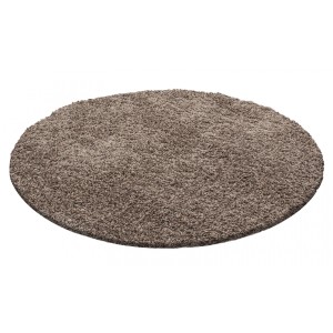 Dywan Shaggy Cappucino 200 cm x 200 cm koło