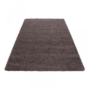 Dywan shaggy Jasny Brąz 160 cm x 230 cm