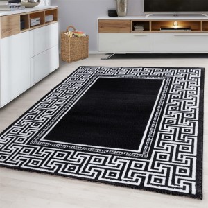 Dywan nowoczesny Parma czarny 200 cm x 290 cm