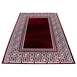 Dywan nowoczesny Parma czerwono-kremowy  120 cm x 170 cm