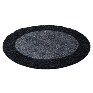 Dywan Shaggy Life antracyt 160 cm x 160 cm koło