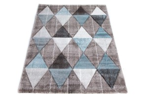 Dywan Diamond Trójkąty Pastelowe 80 cm x 150 cm
