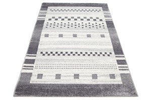 Dywan Loft kremowo-szary 140 cm x 200 cm