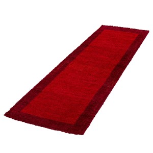 Dywan Shaggy Life czerwony 80 cm x 250 cm