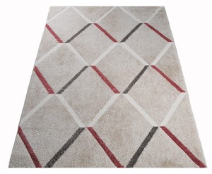 Dywan Vegas Home 3D Romby jasne 120 cm x 170 cm