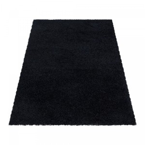 Dywan shaggy Sydney czarny 160 cm x 230 cm