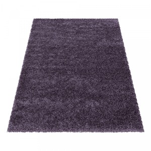 Dywan shaggy Sydney fioletowy 80 cm x 150 cm