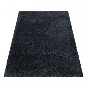 Dywan shaggy  Fluffy Super Soft antracyt 140 cm x 200 cm