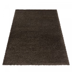 Dywan shaggy Fluffy Super Soft brązowy 240 cm x 340 cm