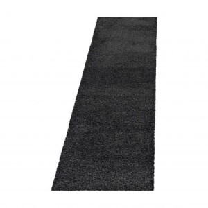 Dywan shaggy Fluffy Super Soft szary 80 cm x 250 cm