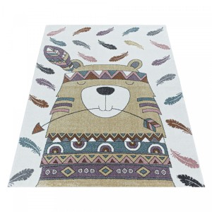 Dywan dziecięcy Funny indianin multikolorowy 160 cm x 230 cm