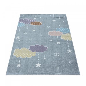 Dywan dziecięcy Lucky kolorowe chmurki 200 cm x 290 cm
