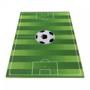 Dywan dziecięcy Play boisko zielony 120 cm x 170 cm