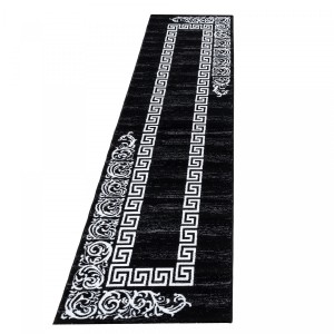 Dywan Miami grecki czarno-kremowy 80 cm x 300 cm