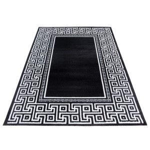 Dywan nowoczesny Parma czarny 240 cm x 340 cm 