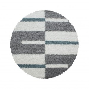 Dywan Shaggy Gala turkus 120 cm x 120 cm koło 