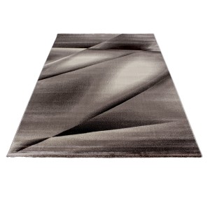 Dywan nowoczesny Miami brązowo-czarny 240 cm x 340 cm 