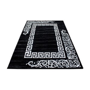  Dywan Miami grecki czarno-kremowy 140 cm x 200 cm