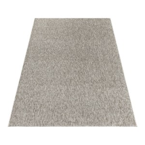 Dywan jednobarwny na filcu Nizza beżowy 140 cm x 200 cm   