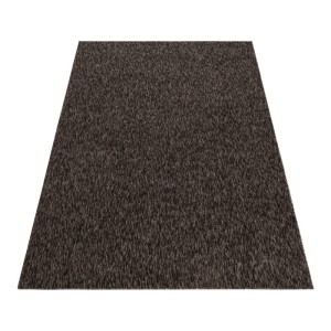 Dywan jednobarwny na filcu Nizza brązowy 160 cm x 230 cm
