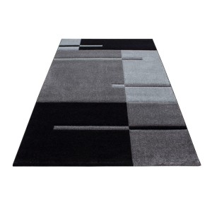 Dywan nowoczesny Hawaii szaro-czarny 240 cm x 340 cm