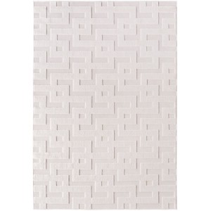 Dywan nowoczesny Doha 3D kremowy ornament 140 cm x 200 cm