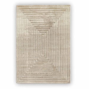 Dywan nowoczesny 3D Lily Geometria beżowy 200 cm x 290 cm