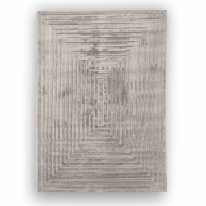 Dywan nowoczesny 3D Lily Geometria szary 160 cm x 230 cm