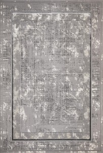 Dywan vintage Beyond Ramka szary 140 cm x 190 cm