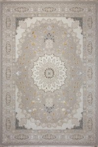 Dywan klasyczny Gold beżowo-złoty 80 cm x 150 cm