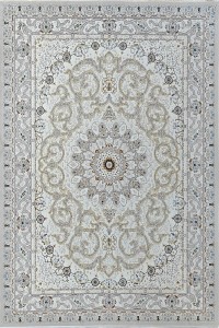 Dywan klasyczny Gold Rozeta beżowo-złoty 140 cm x 190 cm