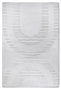 Dywan nowoczesny Gallery 3D  Geometryczny kremowy 120 cm x 170 cm