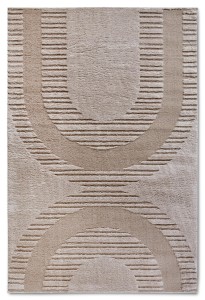 Dywan nowoczesny Gallery 3D  Geometryczny beżowy 120 cm x 170 cm