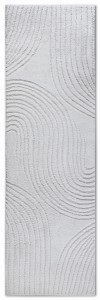 Dywan nowoczesny Gallery 3D  Geometria kremowy 80 cm x 240 cm