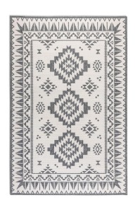 Dywan zewnętrzny dwustronny Gemini szaro-kremowy 80 cm x 150 cm