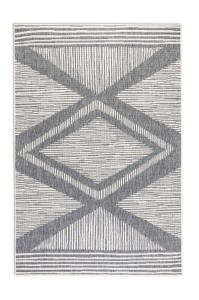 Dywan zewnętrzny dwustronny Gemini szaro-kremowy 120 cm x 170 cm
