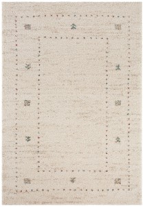 Dywan nowoczesny shaggy Nomadic  boho kremowy 80 cm x 150 cm