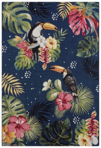 Dywan zewnętrzny Flair Tropical granatowy 160 cm x 235 cm