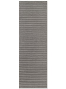 Dywan nowoczesny Perles paseczki antracytowo-kremowe 80 cm x 240 cm