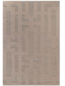 Dywan nowoczesny Perles Geometria beżowa 120 cm x 170 cm
