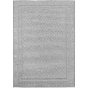 Dywan zewnętrzny Desert Ramka szary 160 cm x 230 cm