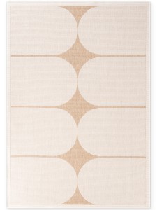 Dywan zewnętrzny dwustronny Duet kremowo-beżowy 200 cm x 290 cm