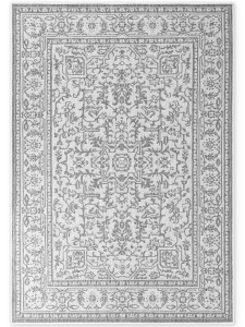 Dywan zewnętrzny dwustronny Duet szaro-kremowy 200 cm x 290 cm