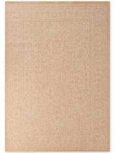 Dywan zewnętrzny dwustronny Duet beżowo-kremowy 120 cm x 170 cm