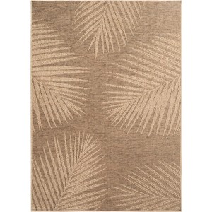 Dywan zewnętrzny Timber Listki brązowy 240 cm x 340 cm
