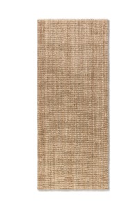 Dywan naturalny jutowy ręcznie tkany Boucle naturalnie złoty 80 cm x 150 cm