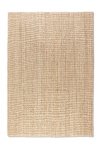 Dywan naturalny jutowy ręcznie tkany Boucle naturalnie złoty 190 cm x 280 cm