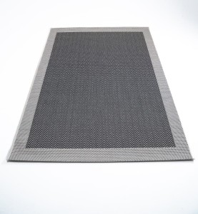 Dywan zewnętrzny Miovani czarny 200 cm x 290 cm